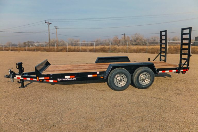 Snake River Flatbed Car Trailer CT18 6TA Shively Hardware